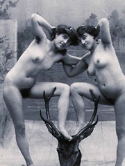 Sexy ladies from the twenties love showing it all - Erotic and nude pussy pics at GirlSoftcore.com