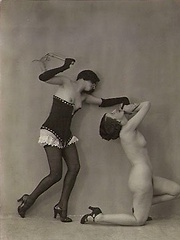 Sexy ladies from the twenties love showing it all - Erotic and nude pussy pics at GirlSoftcore.com