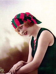 Cute vintage daring babes posing in the thirties - Erotic and nude pussy pics at GirlSoftcore.com