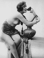 Nearly naked vintage horny chicks in the twenties - Erotic and nude pussy pics at GirlSoftcore.com