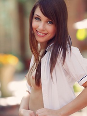 Marissa Is a real Catholic schoolgirl - Erotic and nude pussy pics at GirlSoftcore.com