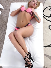 Cute blond Alina West - Erotic and nude pussy pics at GirlSoftcore.com