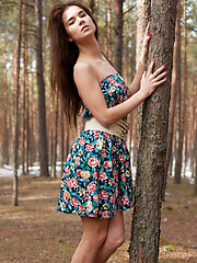Lachia overwhelming youthful beauty and carefree allure creates a stunning visual treat among the towering pine trees. - Erotic and nude pussy pics at GirlSoftcore.com