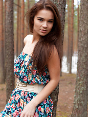 Lachia overwhelming youthful beauty and carefree allure creates a stunning visual treat among the towering pine trees. - Erotic and nude pussy pics at GirlSoftcore.com