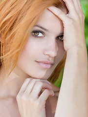 Very sexy redhead girl Viola - Erotic and nude pussy pics at GirlSoftcore.com