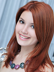 Stylized poses on an elegant setting with the curvy Violla. - Erotic and nude pussy pics at GirlSoftcore.com