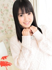 Sexy asian teen Kotomi Asakura flashes her pussy - Erotic and nude pussy pics at GirlSoftcore.com