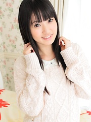 Sexy asian teen Kotomi Asakura flashes her pussy - Erotic and nude pussy pics at GirlSoftcore.com