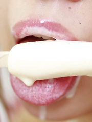 Cream pops aren't supposed to melt this fast, but when Mikuru goes from super cute to super wild, the sweet drips quickly turn to streams of sweet goodness across her body... - Erotic and nude pussy pics at GirlSoftcore.com