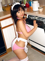 Hitomi Kitamura big brests posing in pink bikini - Erotic and nude pussy pics at GirlSoftcore.com
