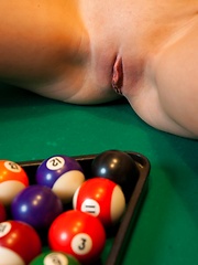 Strip Billard - Erotic and nude pussy pics at GirlSoftcore.com