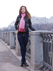 Enchanting Irina J is a natural beauty. You could meet her any where dressed in her sexy tight jeans and jacket. Unwrap her for a lovely surprise. - Erotic and nude pussy pics at GirlSoftcore.com