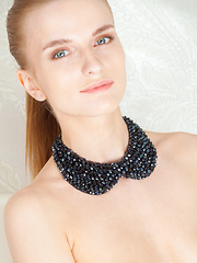Hair neatly tied back on a ponytail to highlight her finely-chiseled face, with dazzling beauty eyes and confident smile, Dalia is one fine newcomer with the beautiful slender body and beautiful personality - Erotic and nude pussy pics at GirlSoftcore.com