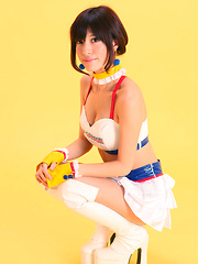 Mana Mizuno Asian is such hot cupcake in latex outfit and boots - Erotic and nude pussy pics at GirlSoftcore.com