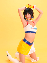 Mana Mizuno Asian is such hot cupcake in latex outfit and boots - Erotic and nude pussy pics at GirlSoftcore.com