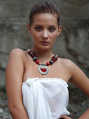 Edwige A - MARANTHE - Erotic and nude pussy pics at GirlSoftcore.com
