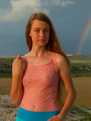 Beauty of the rainbow - Erotic and nude pussy pics at GirlSoftcore.com