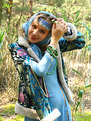 For the lovers of teen babes we preset you this sensual softcore image set with a flawless blonde cutie in the woods. - Erotic and nude pussy pics at GirlSoftcore.com
