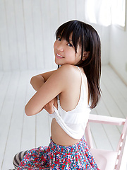 Nice Fuuka Nishihama undresses on the camera making us wild - Erotic and nude pussy pics at GirlSoftcore.com