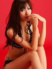Chinatsu Minami Asian in bath suit has a body that drive men wild - Erotic and nude pussy pics at GirlSoftcore.com