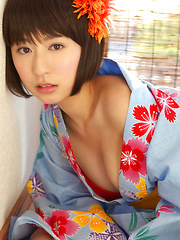 Rio Matsushita Asian shows sexy legs under geisha dress outdoor - Erotic and nude pussy pics at GirlSoftcore.com