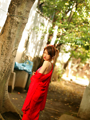 Saki Seto Asian takes geisha outfit off and shows leering curves - Erotic and nude pussy pics at GirlSoftcore.com