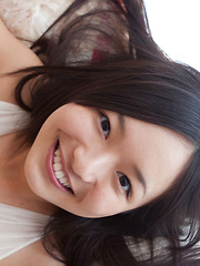 Mayumi Yamanaka Asian with big hooters smiles and is very playful - Erotic and nude pussy pics at GirlSoftcore.com