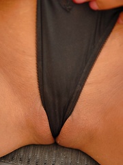 Celeste rubs her pussy at work - Erotic and nude pussy pics at GirlSoftcore.com