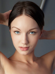 Loreen A is a sweet young lady with beautiful blue eyes, charming smile and enviable slim and elegant body. - Erotic and nude pussy pics at GirlSoftcore.com