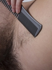 Sexy bath time with very hairy Harley - Erotic and nude pussy pics at GirlSoftcore.com