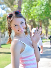 That Girl In Pigtails - Erotic and nude pussy pics at GirlSoftcore.com