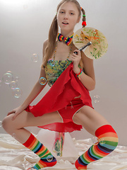 This playful skinny teen loves every second of spreading those long sexy legs of hers as she is showing off her naked perfection. - Erotic and nude pussy pics at GirlSoftcore.com