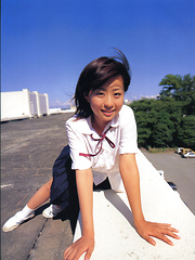 Hitomi Kitamura Asian with big assets loves biking and pictures - Erotic and nude pussy pics at GirlSoftcore.com