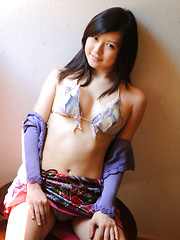 Konomi Yoshikawa Asian smiles being proud of her lustful curves - Erotic and nude pussy pics at GirlSoftcore.com