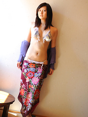 Konomi Yoshikawa Asian smiles being proud of her lustful curves - Erotic and nude pussy pics at GirlSoftcore.com
